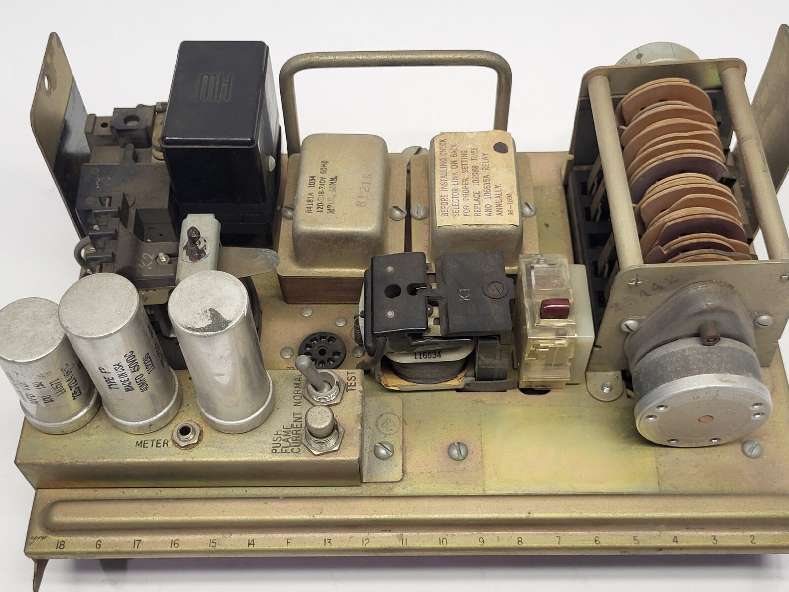 Honeywell R4181A-1034 Flame Safeguard and Control Module - Used - Maverick Industrial Sales