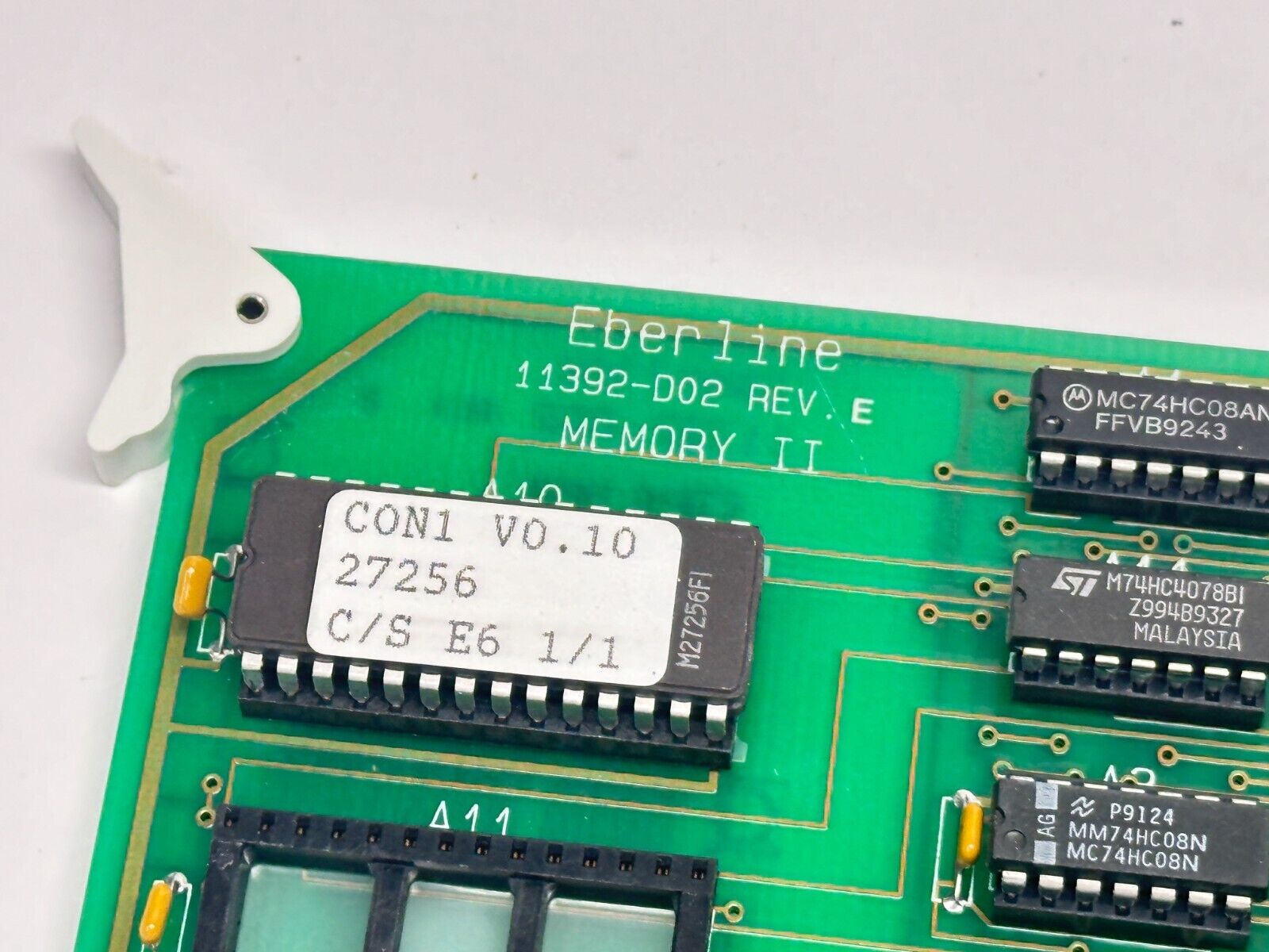 Eberline 11392-D02 Rev E / 10963-C01C SP6A BD1 / BD2 Memory Board Set CON1 V0.10 - Maverick Industrial Sales