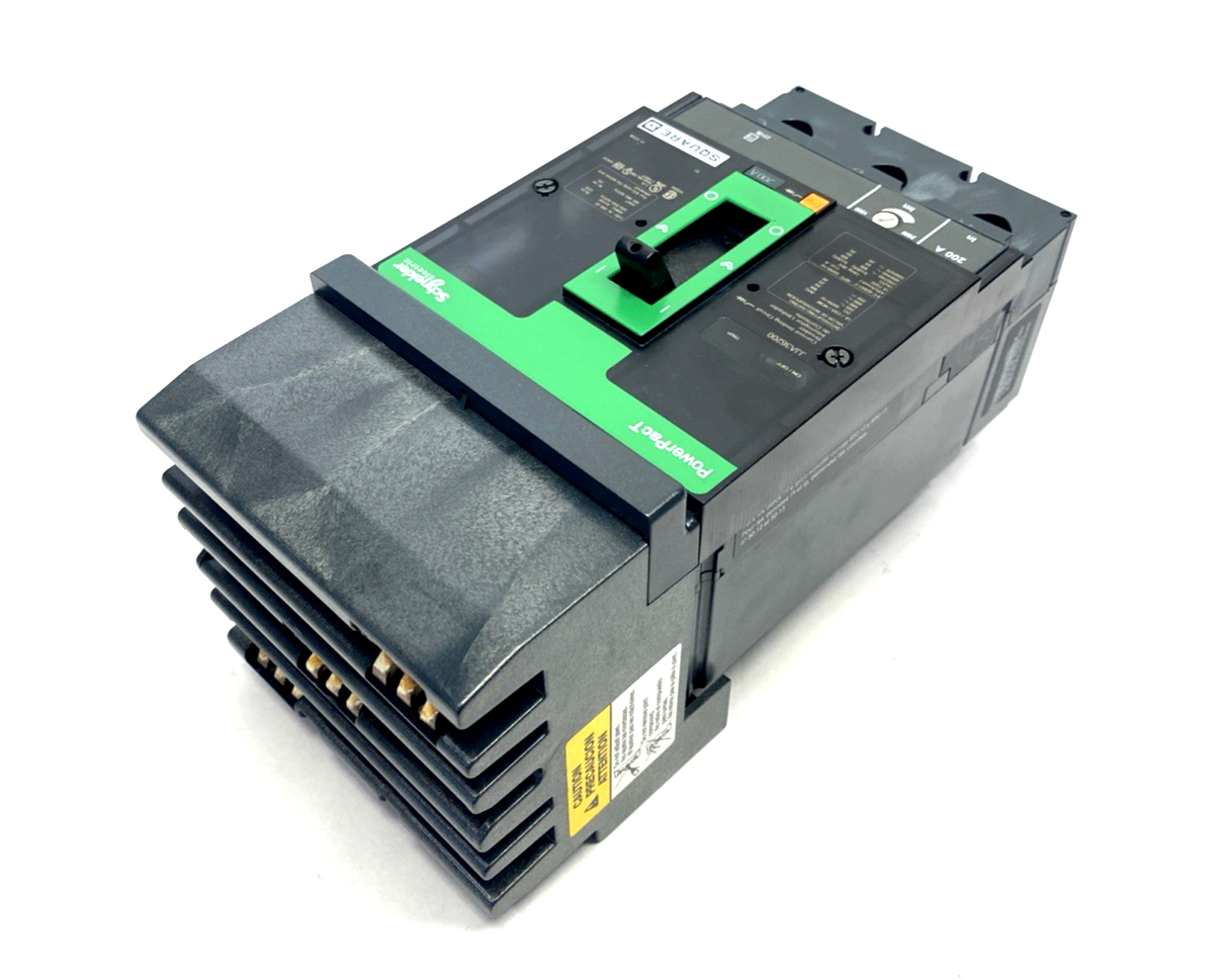 Schneider Electric JJA36200 Circuit Breaker, PowerPacT J, 200A 3P 600VAC 25kA - Maverick Industrial Sales