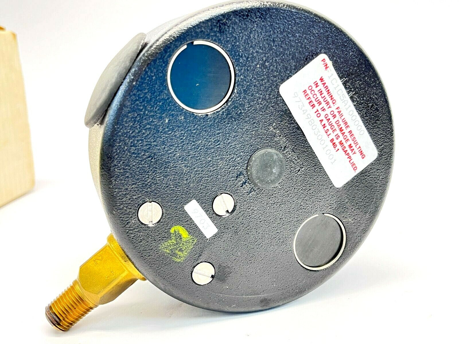 Helicoid F1C1C5A100000 Pressure Gauge 410 ALSM 4BT 0/15 PSI TG - Maverick Industrial Sales