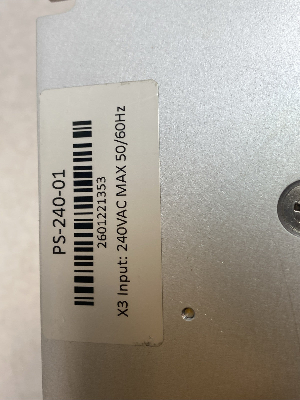 PS-240-01 | Polaris 3-Phase Power Supply 240VAC - For parts or not working - Maverick Industrial Sales