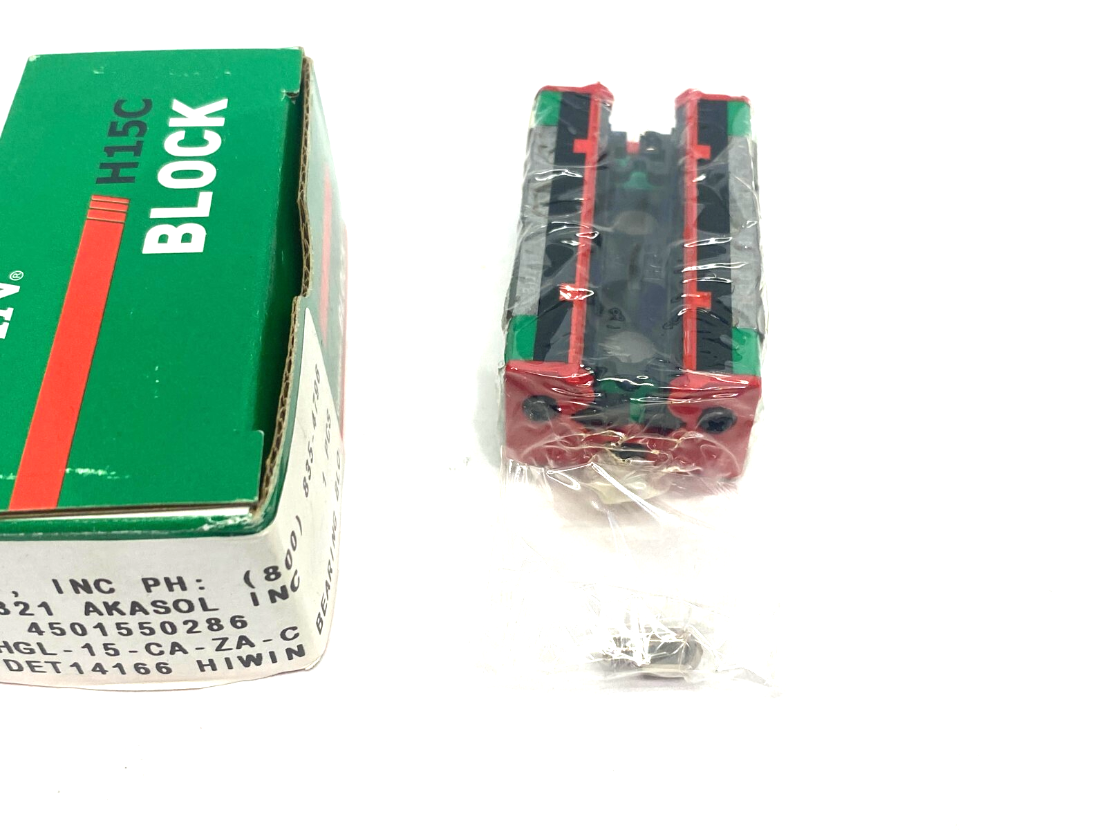 Hiwin HGL15CA ZAC Linear Guideway Block Bearing - Maverick Industrial Sales