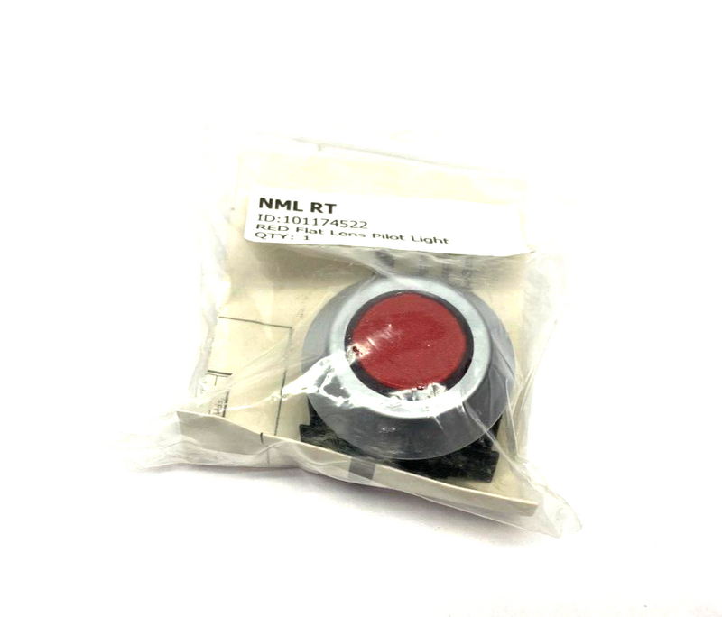 Schmersal NMLRT Illuminated Flat Lens Pilot Indicator Light Red 101174522 - Maverick Industrial Sales