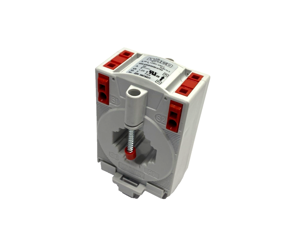 Wago 855-305/050-103 Plug-In Current Transformer 50A / 5A 855-0305/0050-0103 - Maverick Industrial Sales