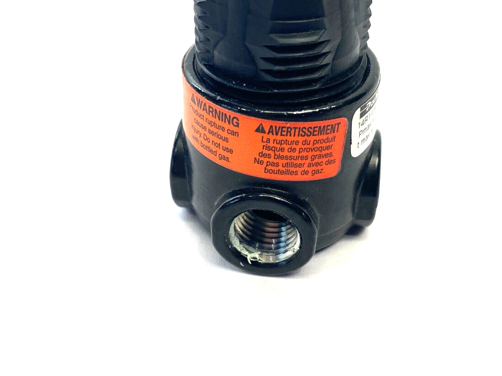 Parker 14R111FCL030 Pneumatic Regulator 1/4" NPT Ports 300psi Max Pressure - Maverick Industrial Sales