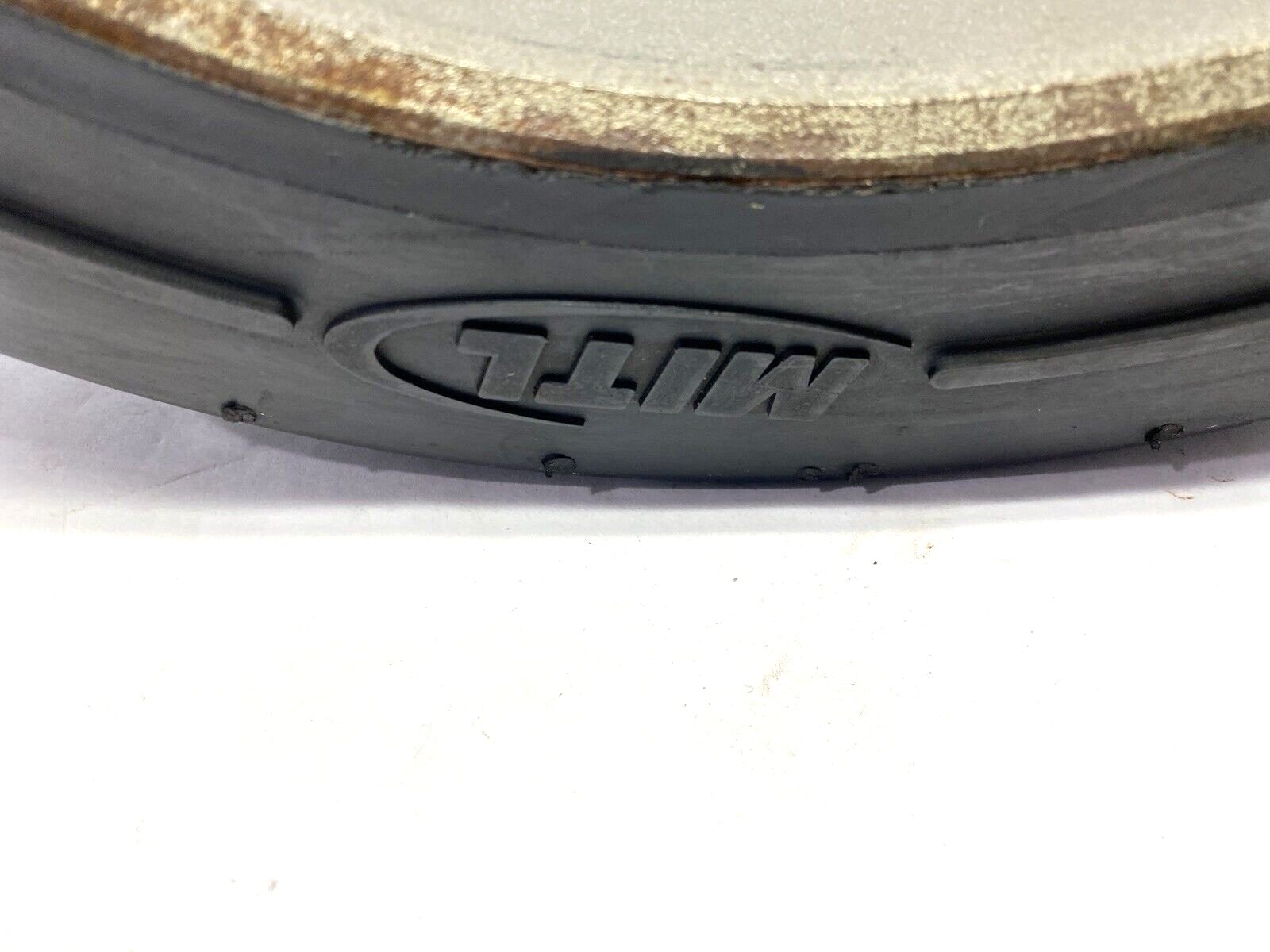 Milt 16-1/4" x 5" x 11-1/4" Smooth Rubber Forklift Tire - Maverick Industrial Sales