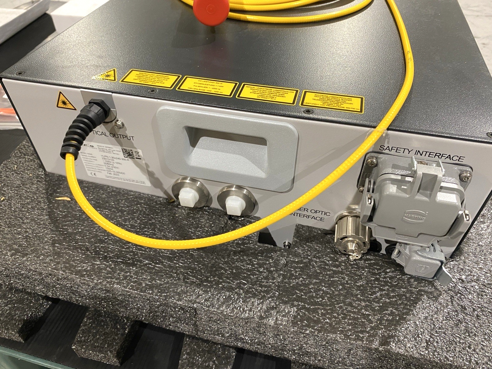 IPG Photonics YLPN-1-30x240-300-R YTTRBIUM Pulsed Fiber Laser 230V 5.5A Feb 2023 - Maverick Industrial Sales