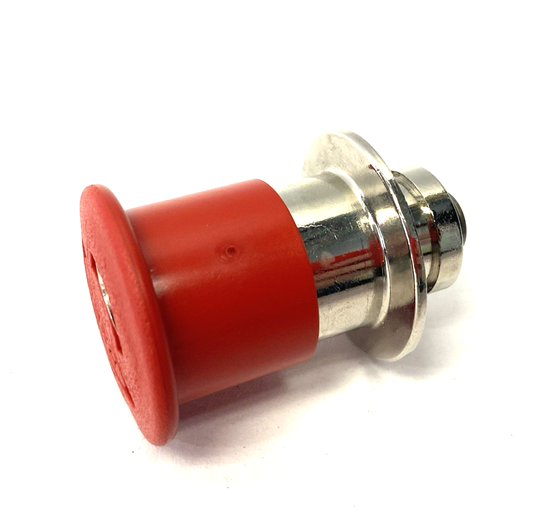 Rees 22102-102 Lockable Maintained E-Stop Operator Pushbutton, BUTTON ONLY - Maverick Industrial Sales