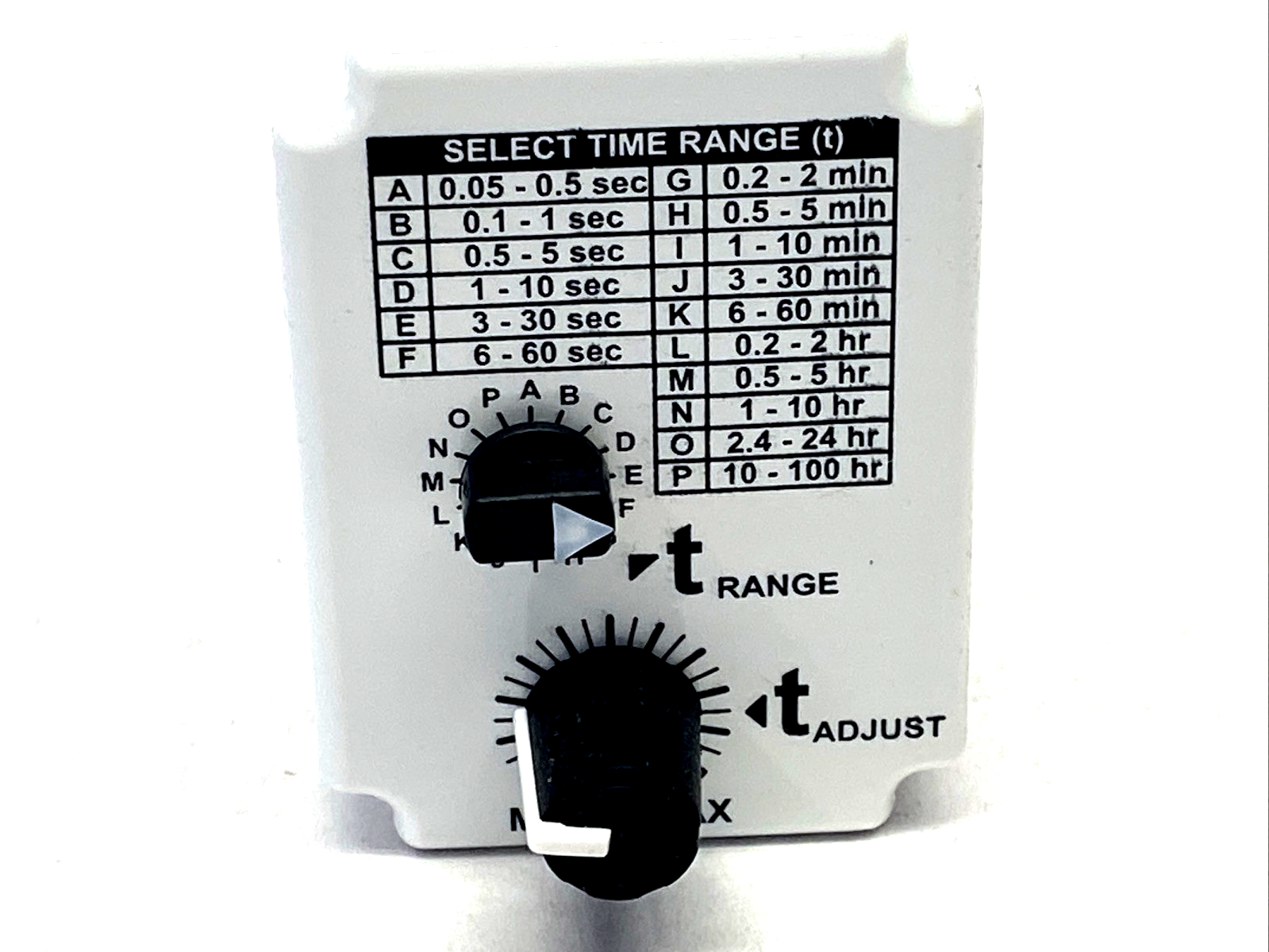 Macromatic TR-6172U Single Shot Time Delay Relay 10A DPDT 50Ms – 100Hrs 11-Pin - Maverick Industrial Sales
