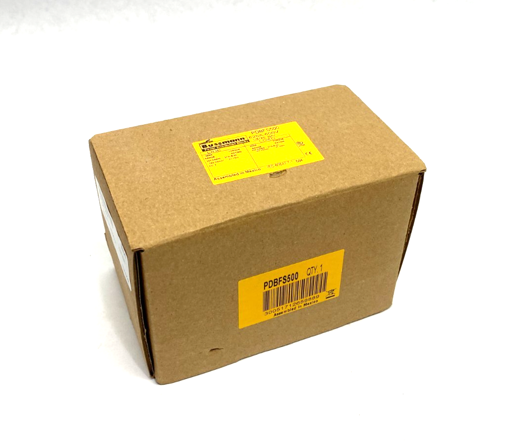 PDBFS500 | Cooper Bussmann Power Distribution Block 620A 600V - New – Open box - Maverick Industrial Sales