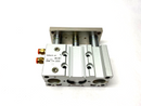 SMC MGPM32TN-25Z Guided Pneumatic Cylinder, 32mm Bore, 25mm Stroke - Maverick Industrial Sales