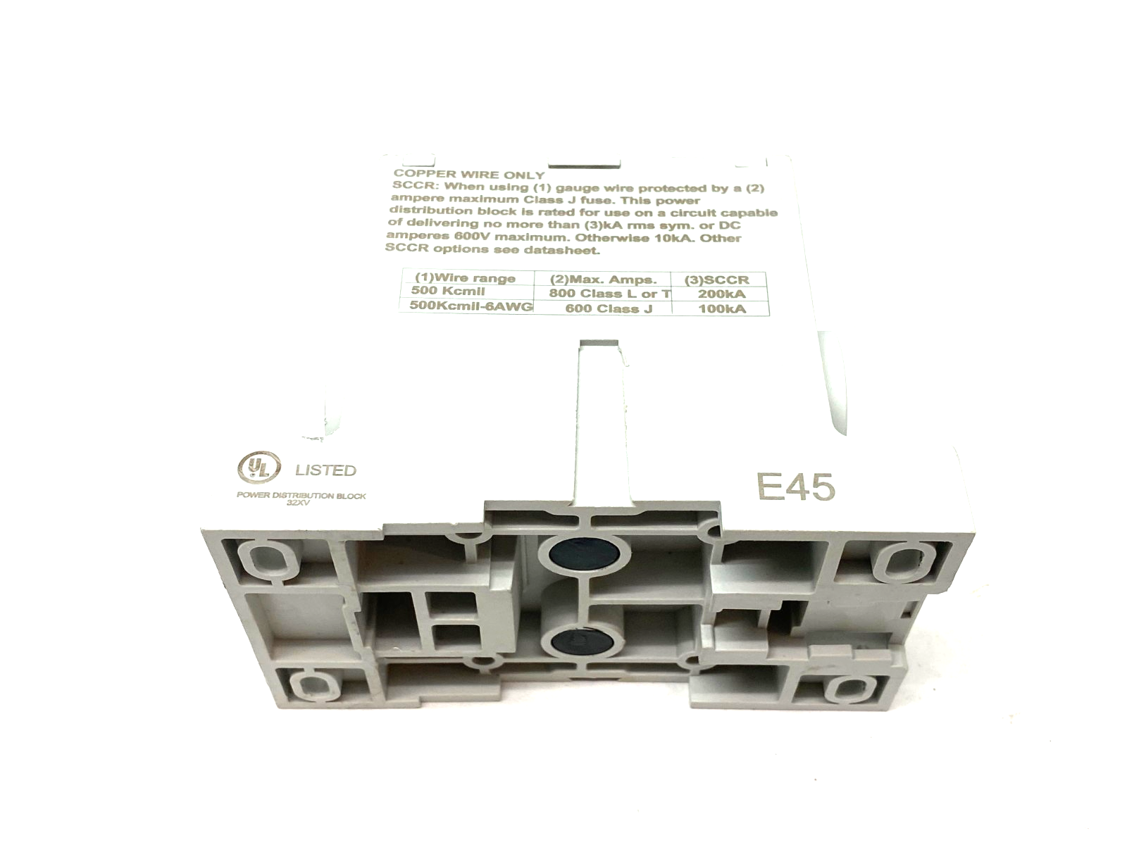 PDBFS504 | Bussmann Power Distribution Block 600V 760A - New – Open box - Maverick Industrial Sales