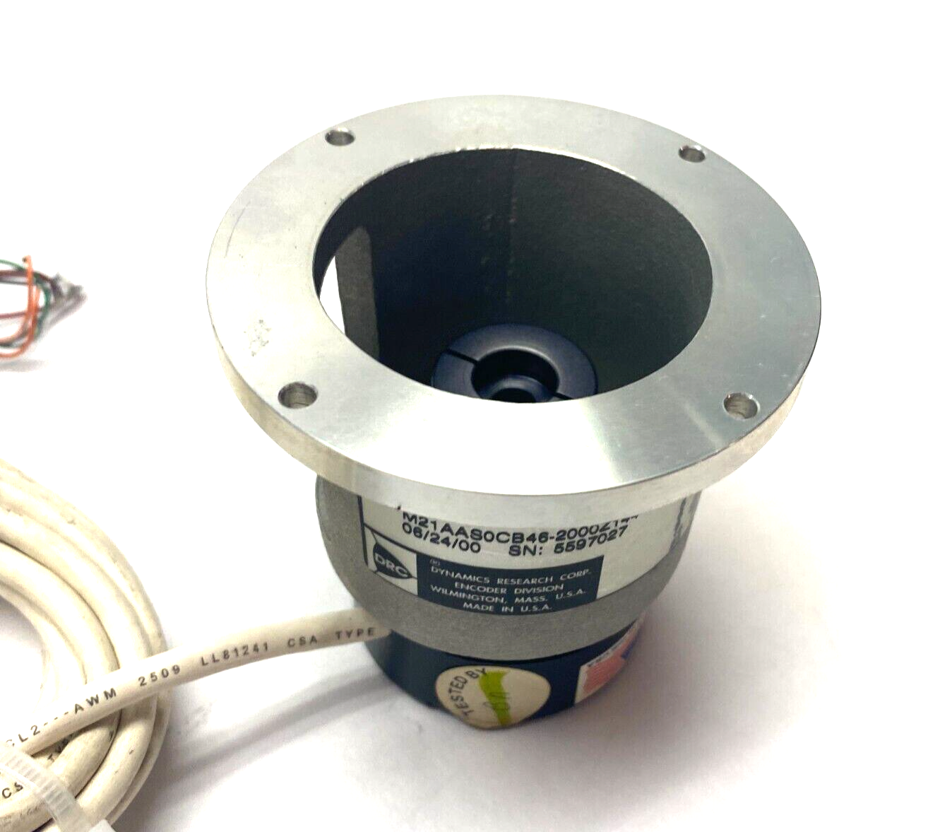 Dynamics Research M21AAS0CB46-Z144 Rotary Encoder - Used - Maverick Industrial Sales