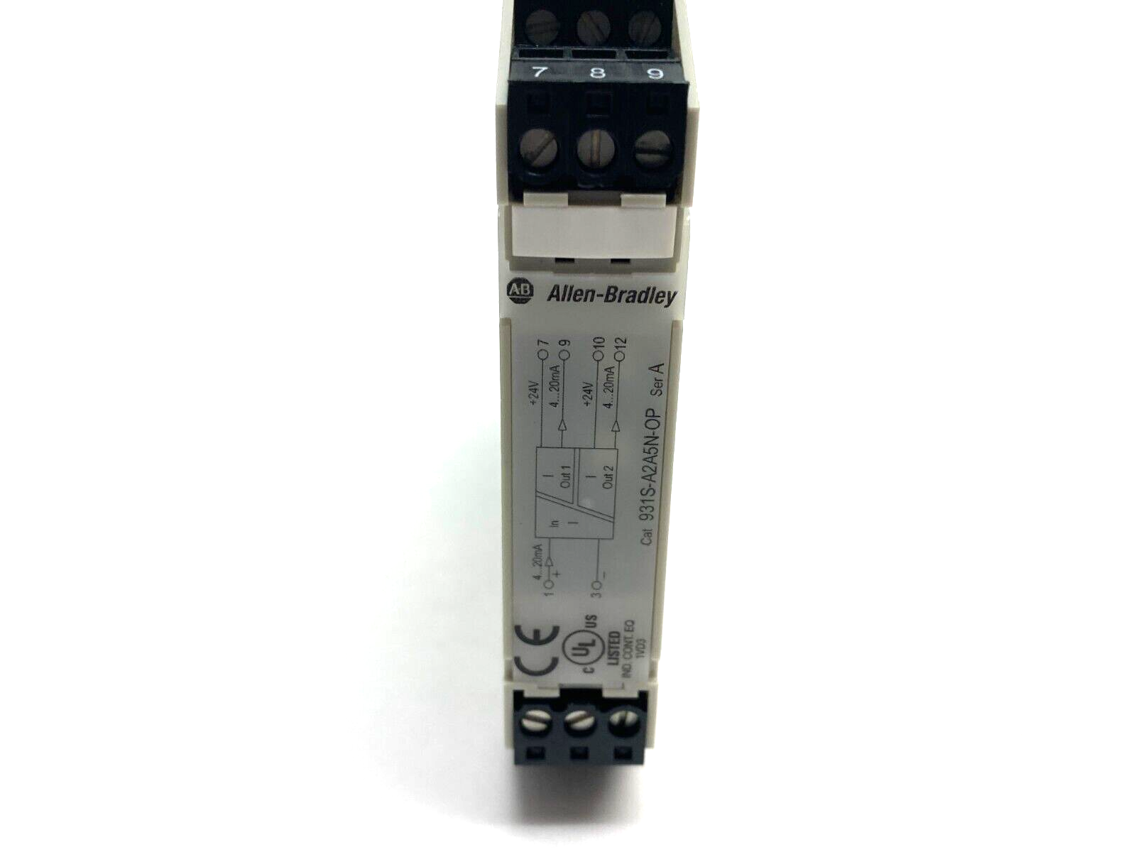 Allen Bradley 931A-A2A5N-OP Ser. A Signal Conditioner Passive Isolater, Splitter - Maverick Industrial Sales