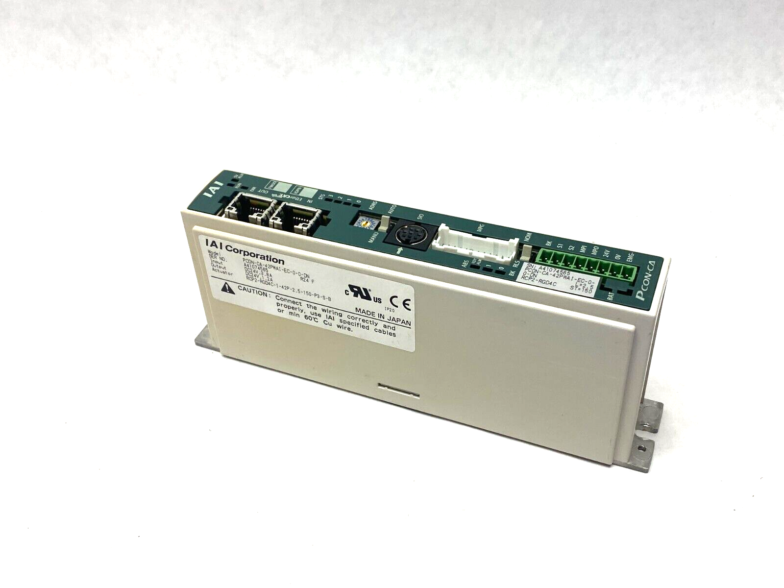 IAI PCON-CA-42PWAI-EC-0-0-DN Intelligent Actuator Controller 24VDC - Maverick Industrial Sales