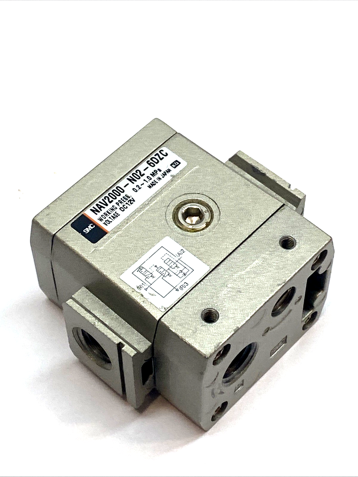 NAV2000-N02-6DZ | SMC Soft Start Pneumatic Valve 1/4 In Port 0.2–1.0 Mpa - Used - Maverick Industrial Sales