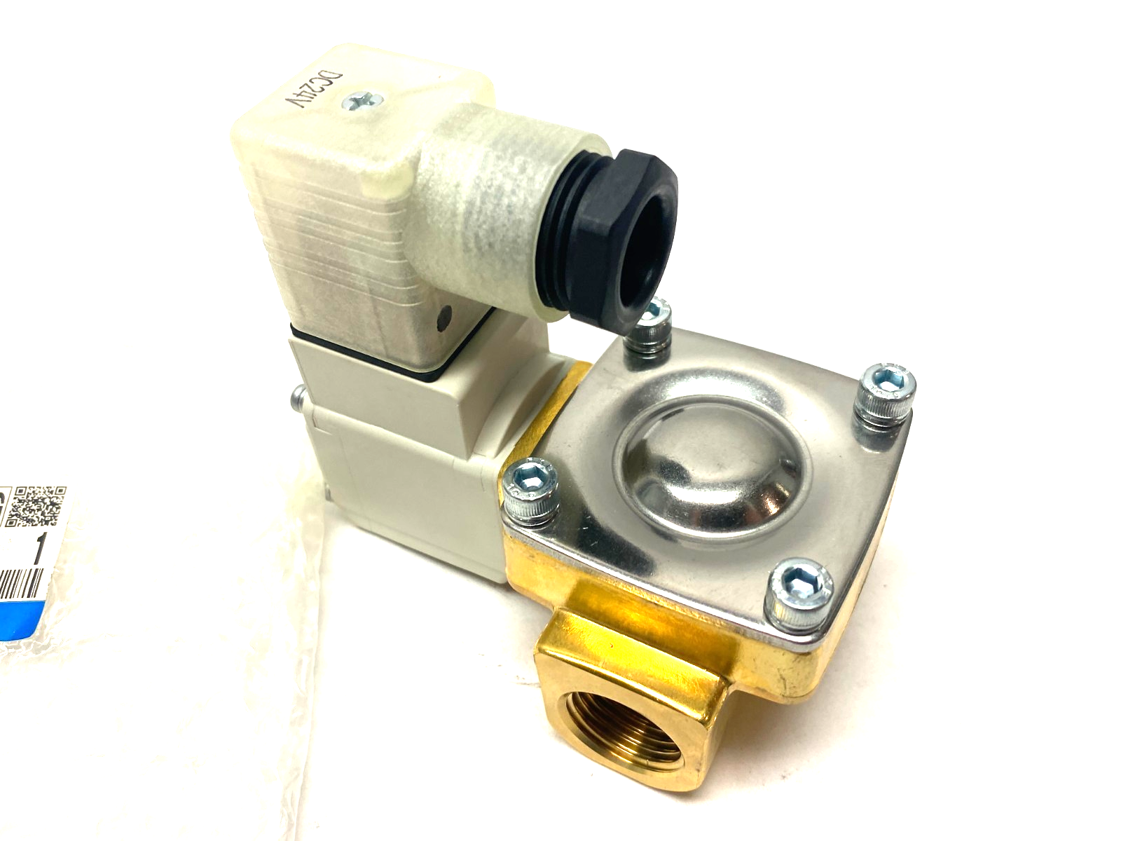 SMC VXD242HZ2A Solenoid Media Valve, 2-Port, Pilot-Operated - Maverick Industrial Sales