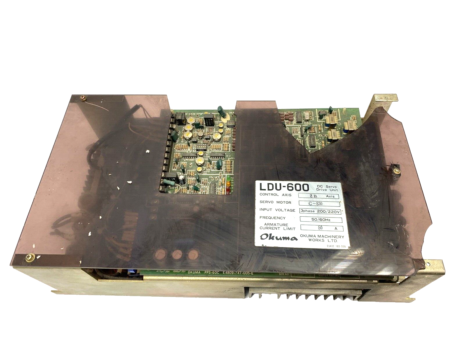 Okuma LDU-600 DC Servo Drive Unit 50A - Maverick Industrial Sales