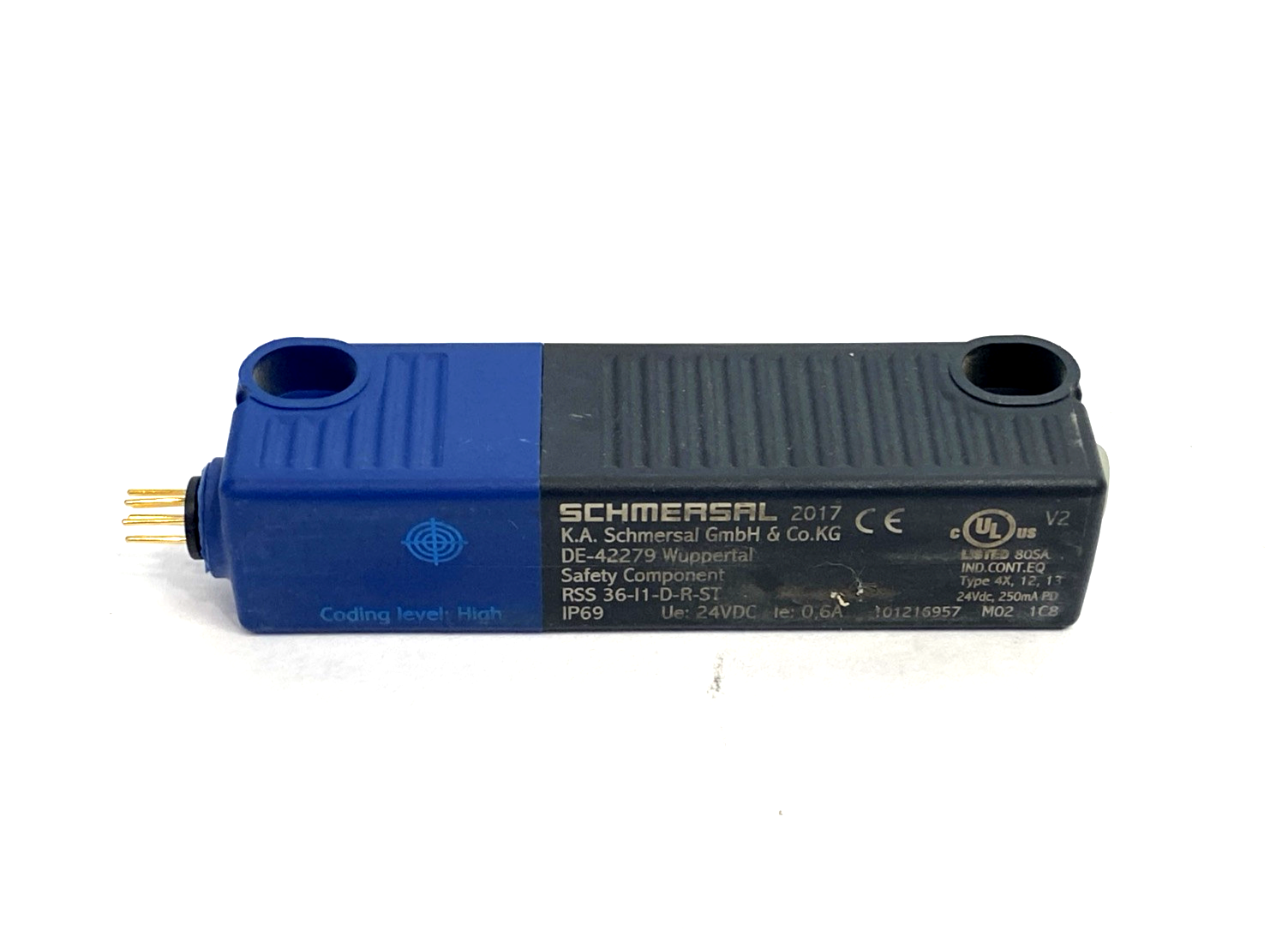 Schmersal RSS 36-I1-D-R-ST Electronic Safety Switch/Sensor 101216957 NO ACTUATOR - Maverick Industrial Sales