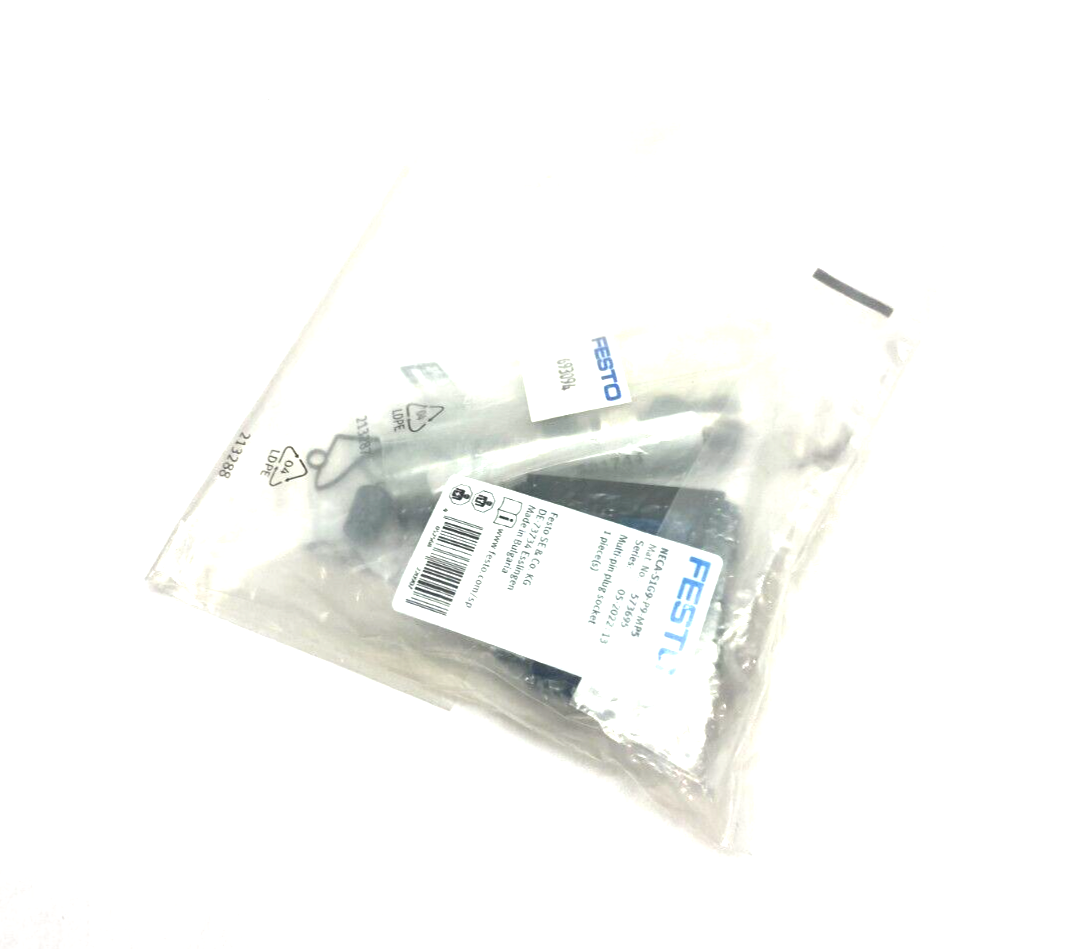 NECA-S1G9-P9-MP5,573695 | Festo NECA-S1G9-P9-MP5 Multi-Pin Plug Socket 573695 - New - Maverick Industrial Sales
