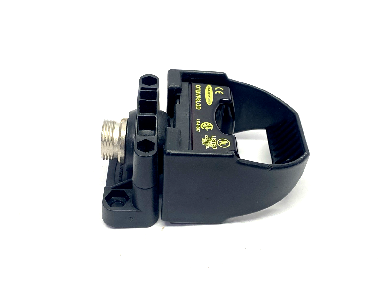 OTBVP6LQD | Banner Momentary Optical Touch Button w/ Cover & Bracket 34997 - Used - Maverick Industrial Sales