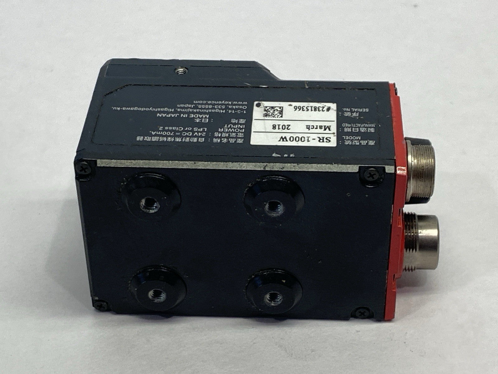 Keyence SR-1000W Autofocus 1D and 2D Automatic Focus Code Reader - Maverick Industrial Sales