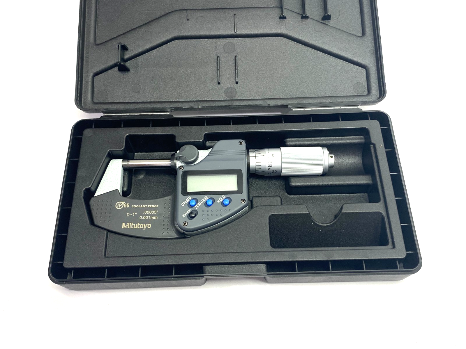 Mitutoyo 293-348-30 Digimatic Micrometer IP65 Coolant-Proof MDC-1"PXF NO BATTERY - Maverick Industrial Sales