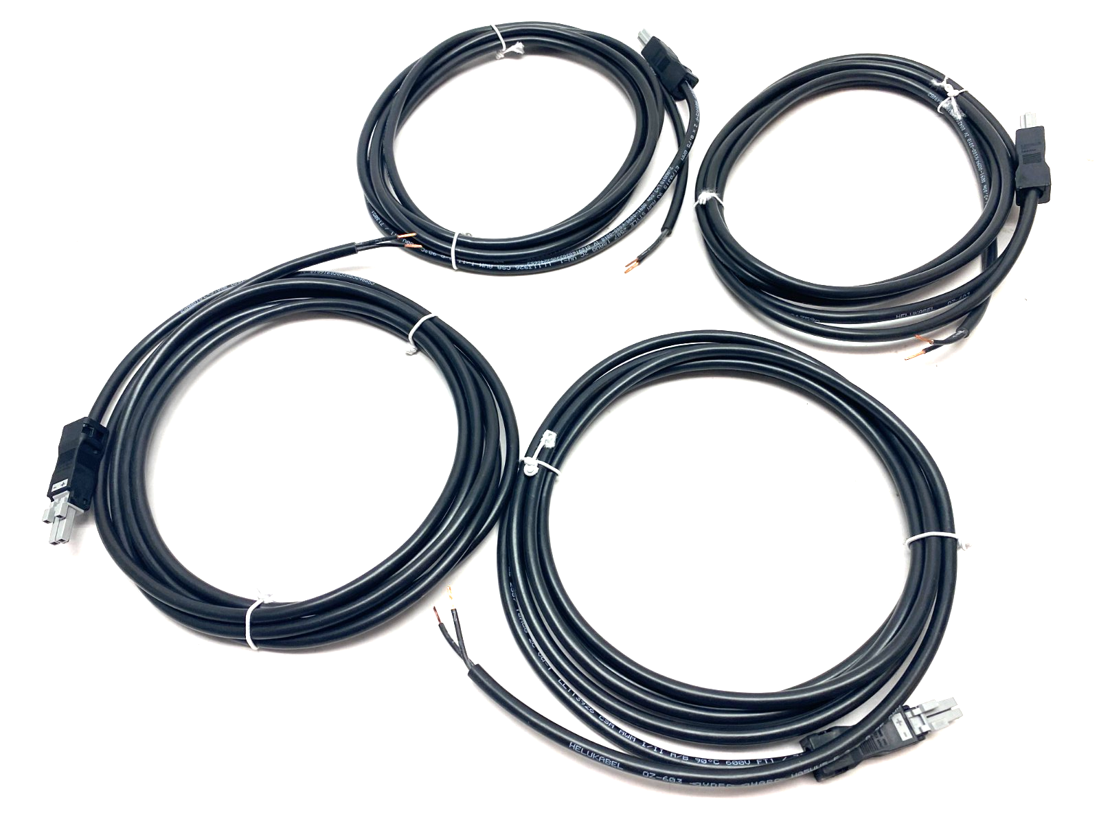 Rittal SZ 2500.410 Single Ended Power Connection Cable 2500410 LOT OF 4 - Maverick Industrial Sales