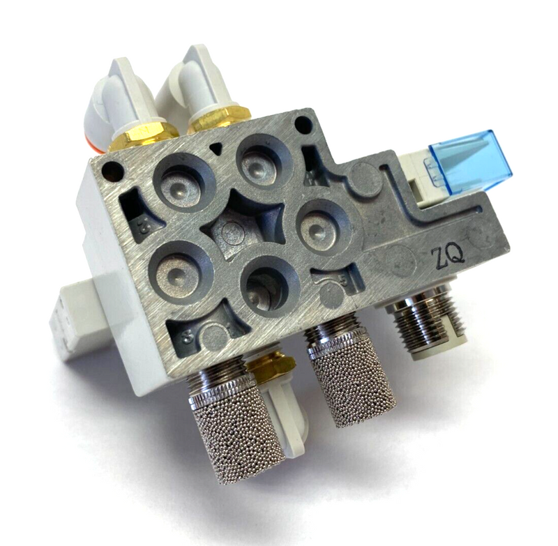 SMC SY3100-5U1-WO-01N Mounted Solenoid Valve Plug-In Manifold - Maverick Industrial Sales