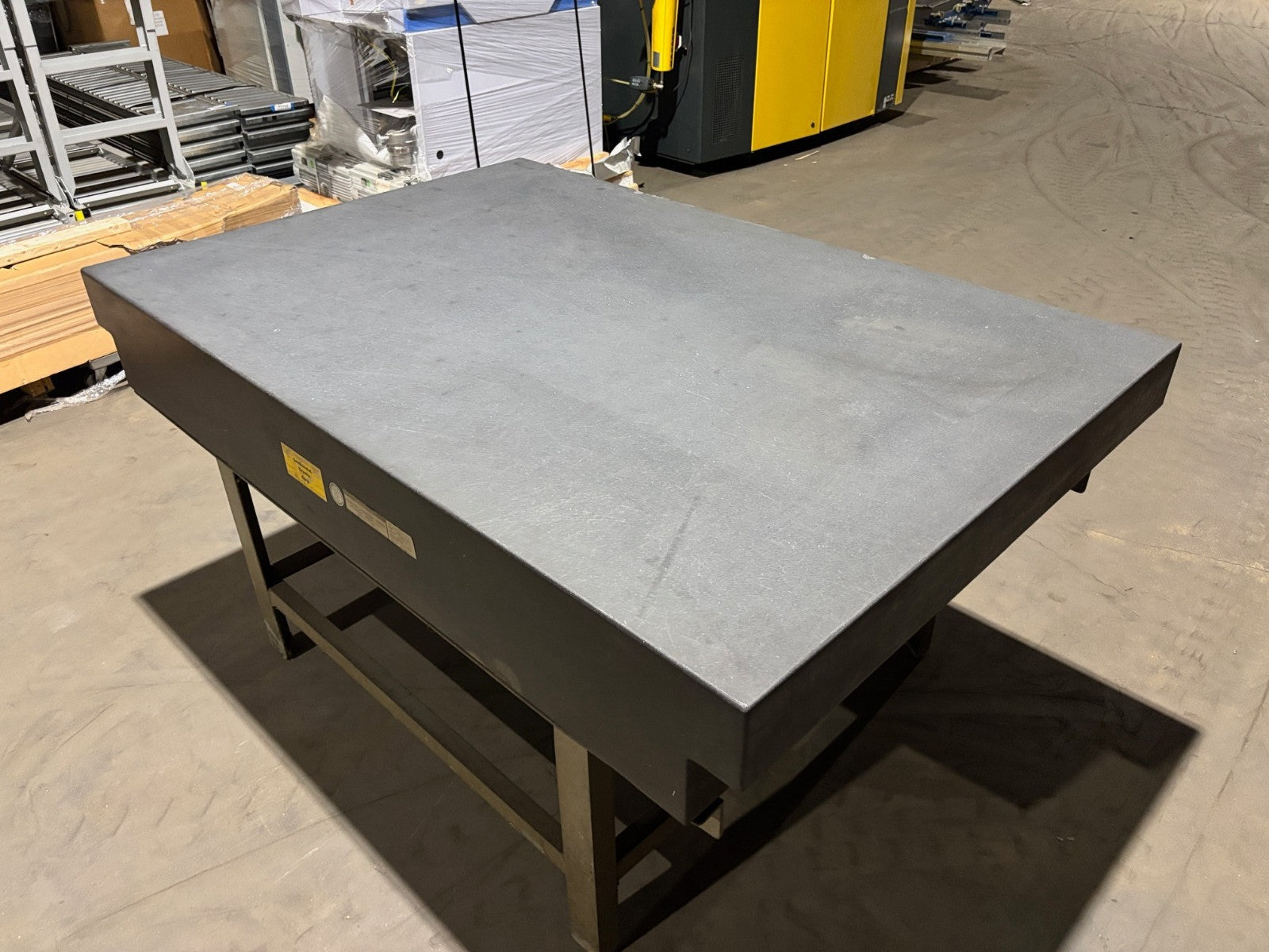 Continental Granite Corp 48x72x10-2 Grade A, Class 1, Black Inspection Table - Maverick Industrial Sales