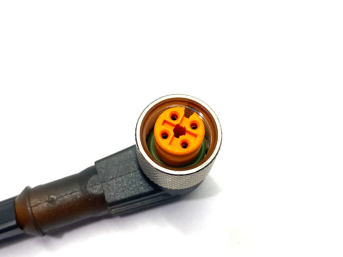 Lumberg RST 4-RKWT 4-251/0,3M Double Ended Cordset, M12 M/F 4-Pin, 14792 - Maverick Industrial Sales