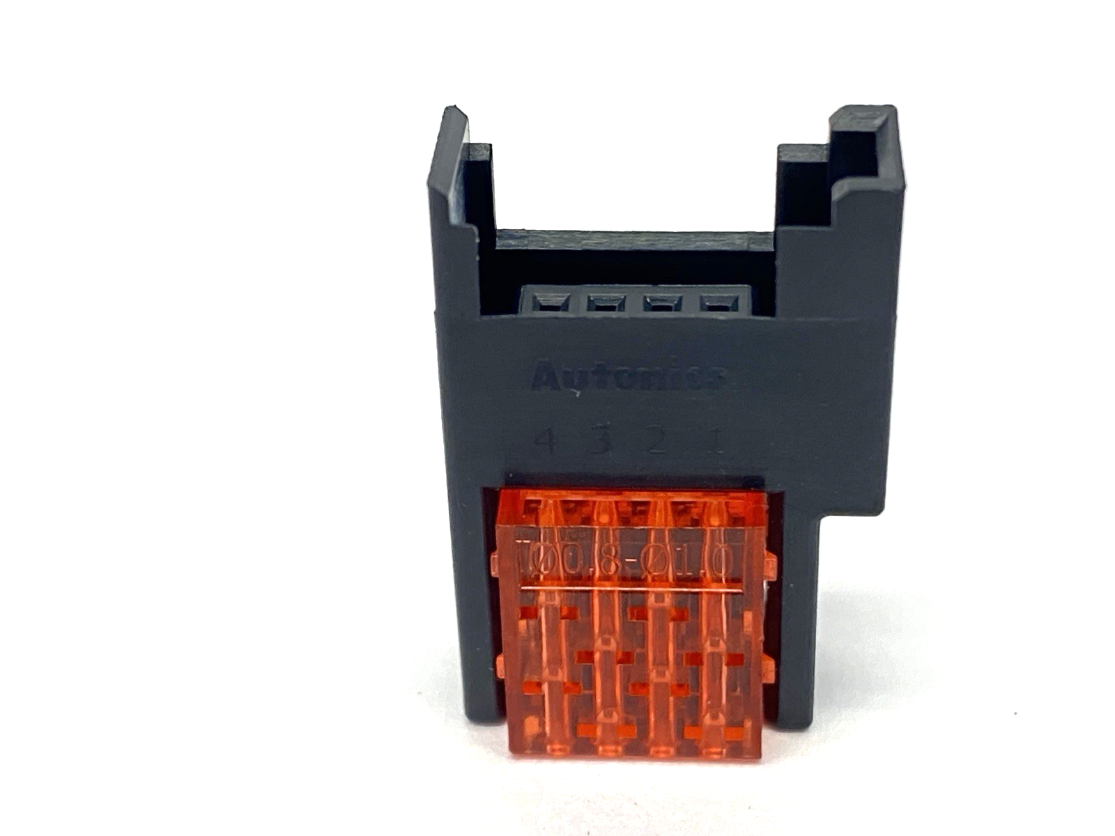 Autonics CNE-S04-RE Red Socket Sensor Connector 4-Pin AWG24-26 LOT OF 10 - Maverick Industrial Sales