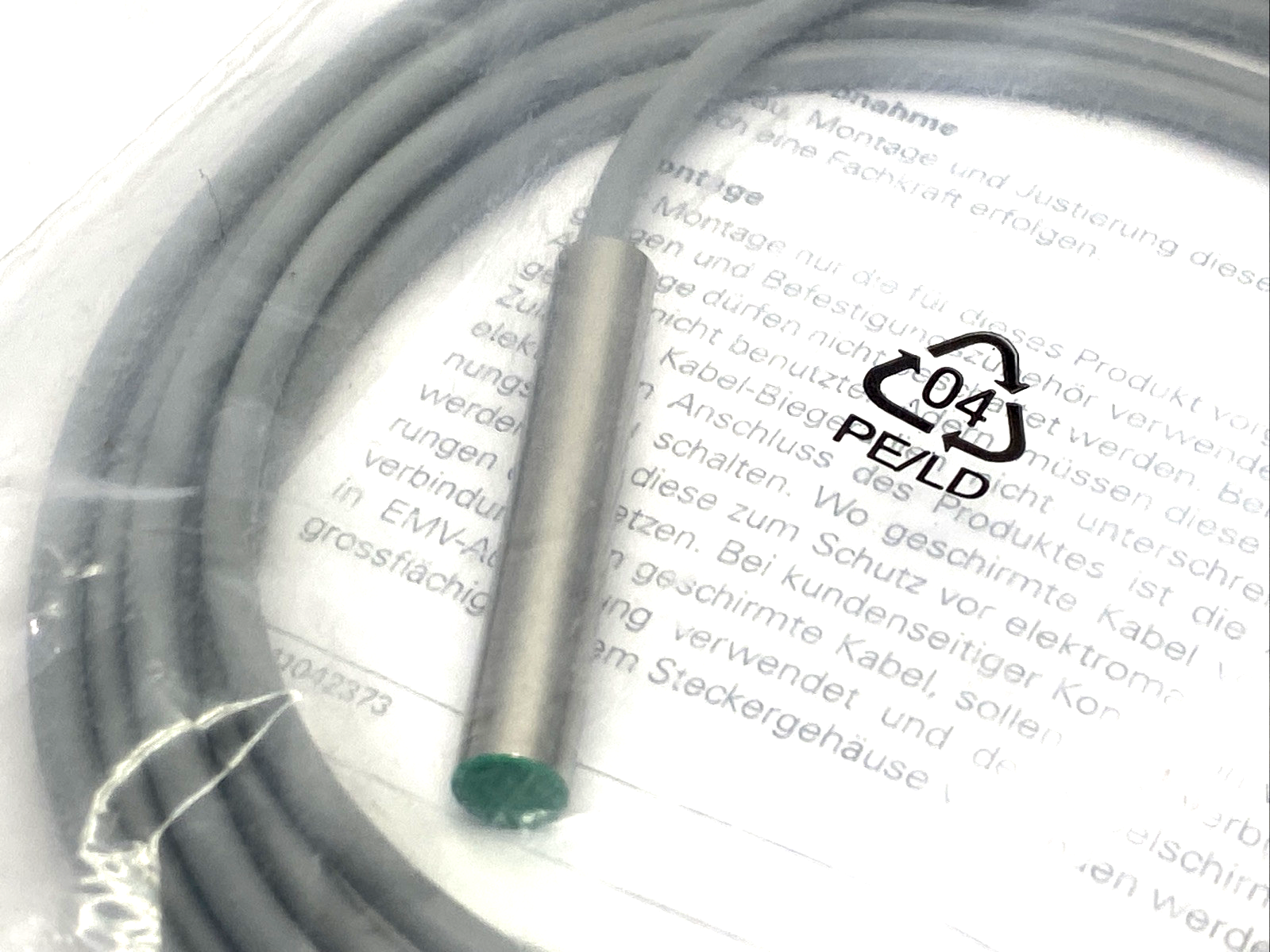 Baumer IFRM 06P37A1/L Miniature Inductive Sensor 6.5x40mm 2m Cable, 10142015 - Maverick Industrial Sales