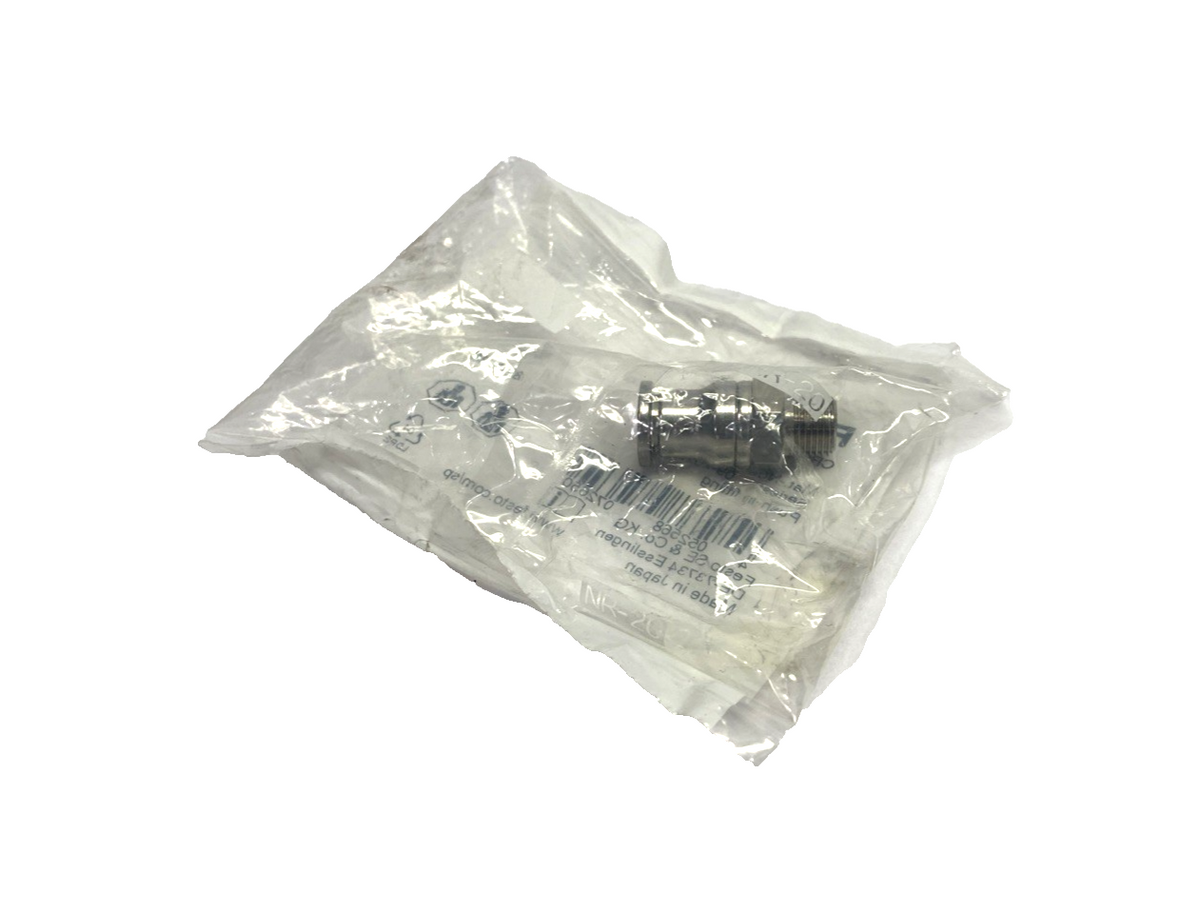 Festo CRQS-1/8-8 Pneumatic Push-In Fitting R 1/8", For 8mm Tube O.D. 162863 - Maverick Industrial Sales
