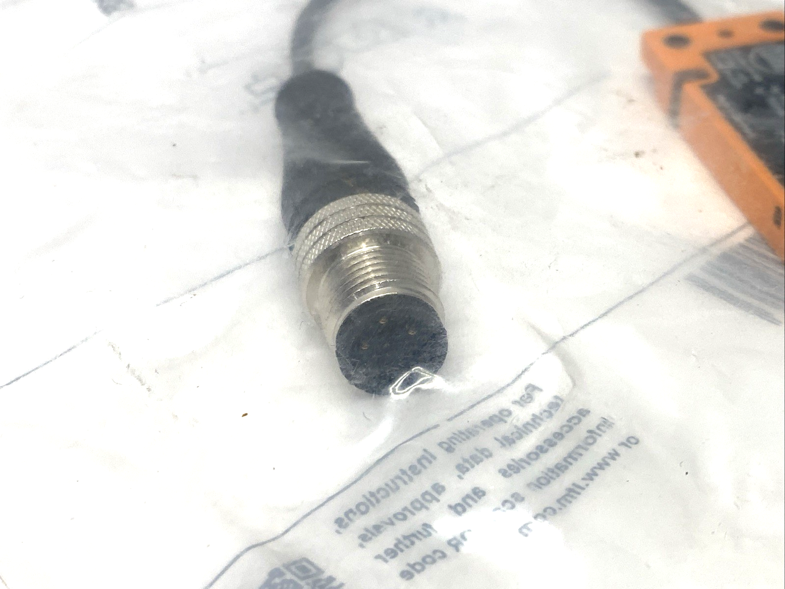 KQ5020 | ifm Capacitive Sensor M12 3-Pin Male 0.1m KQ-3058NFPKG/0,1M/US - New - Maverick Industrial Sales