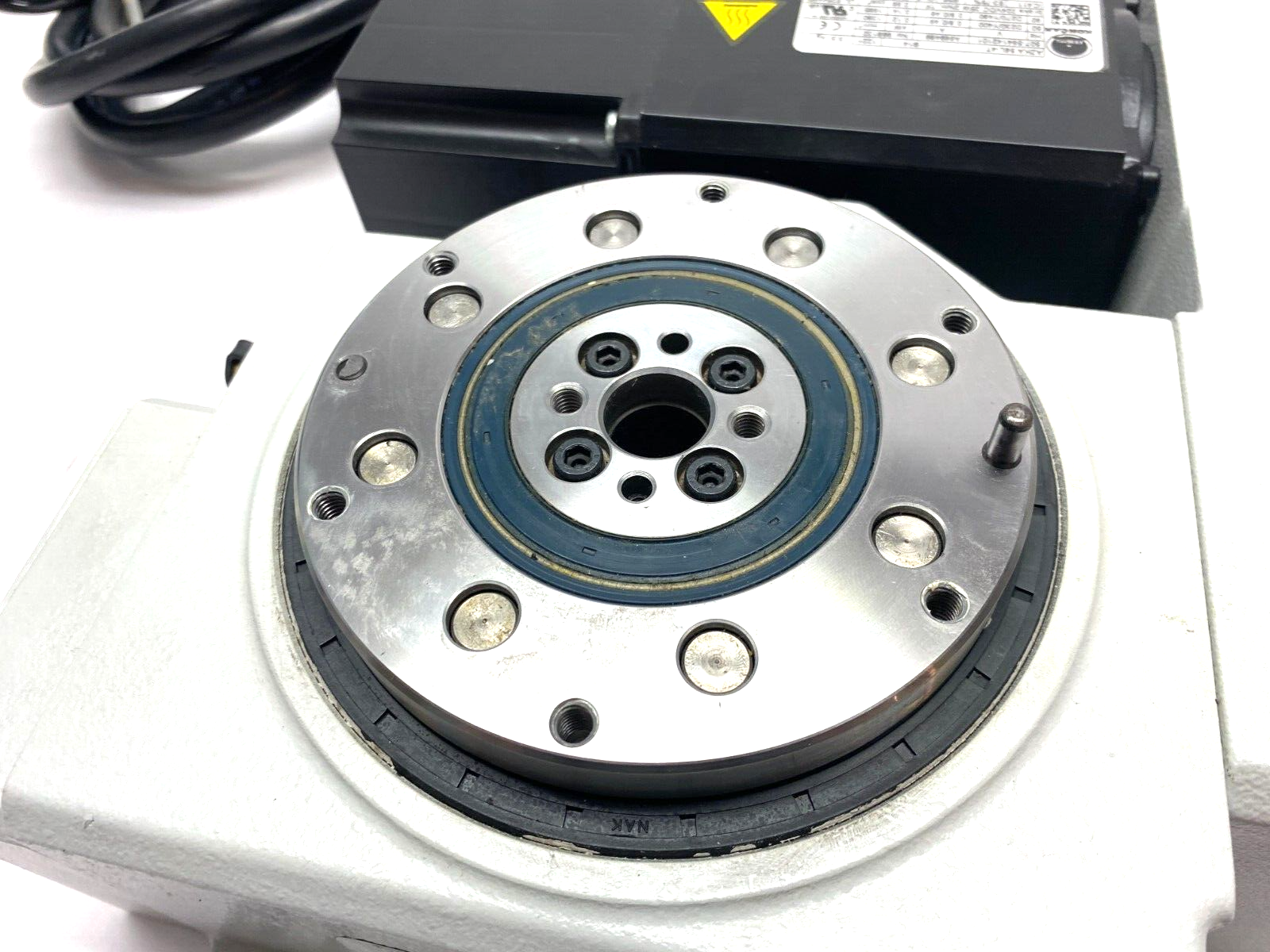 Weiss TC120T Rotary Indexing Table, 8-Station, Speed A, Koncar AZKA 56L-4T Motor - Maverick Industrial Sales
