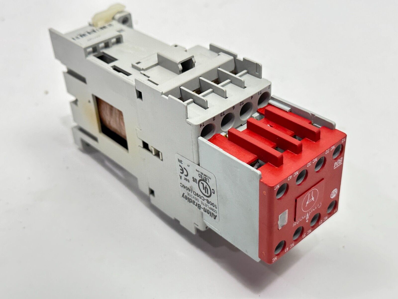 Allen Bradley 100S-C09DJ404C Ser A Safety Contactor 10A 690V - Maverick Industrial Sales