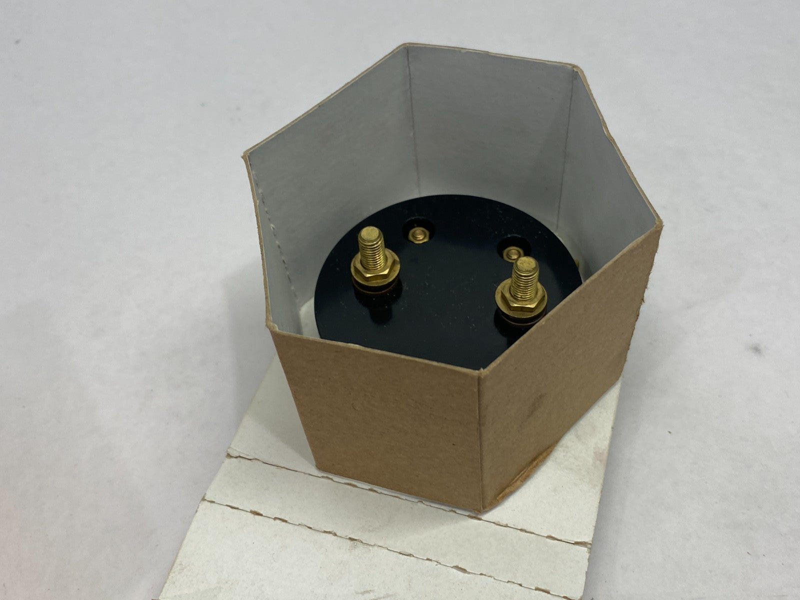 02690 | Simpson Analog Panel Meter 1327A 0-10 DCA - New – Open box - Maverick Industrial Sales