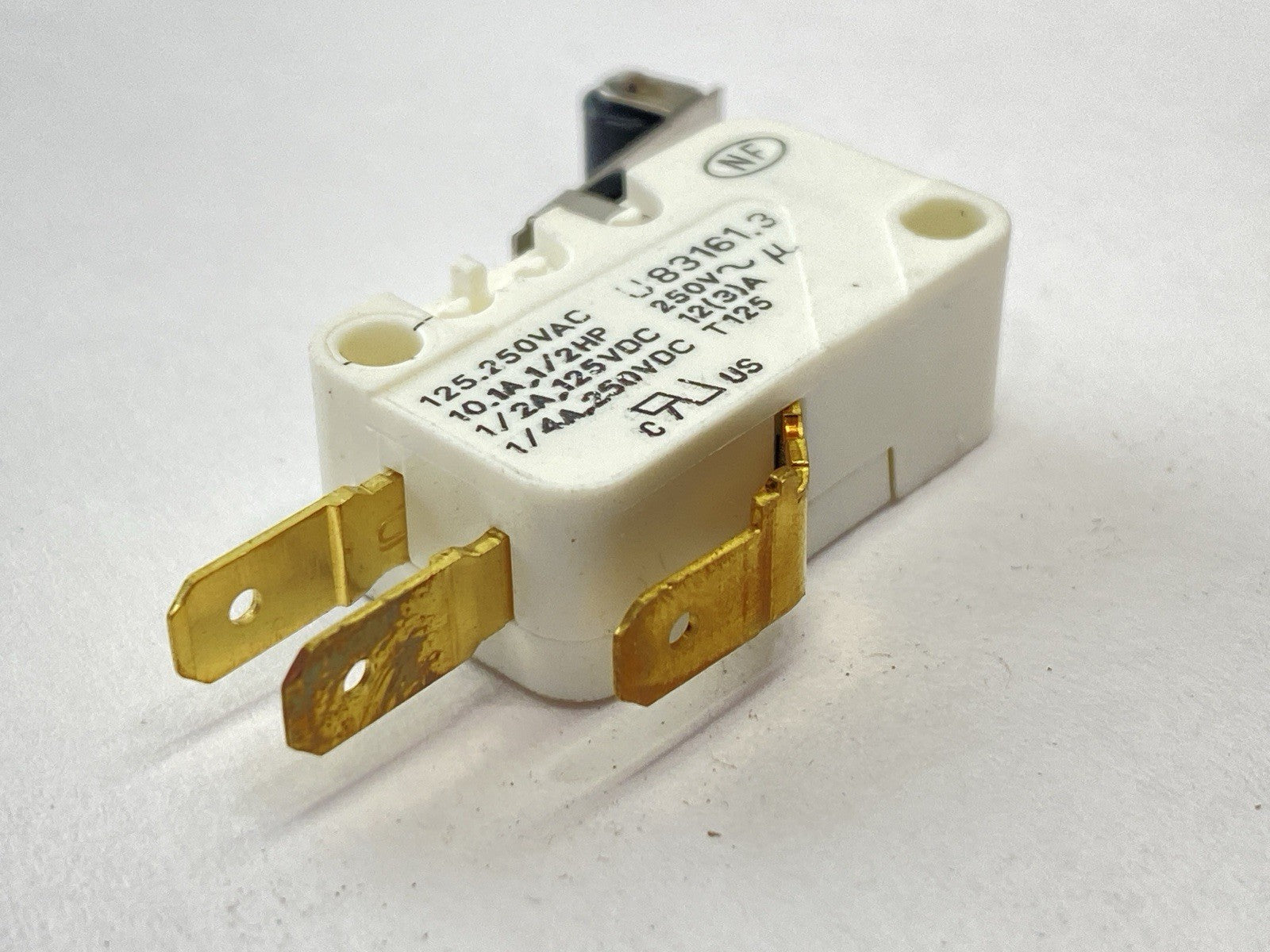 Crouzet U83161.3 Miniature Snap-Action Microswitch 1/2HP 125/250VAC LOT OF 5 - Maverick Industrial Sales
