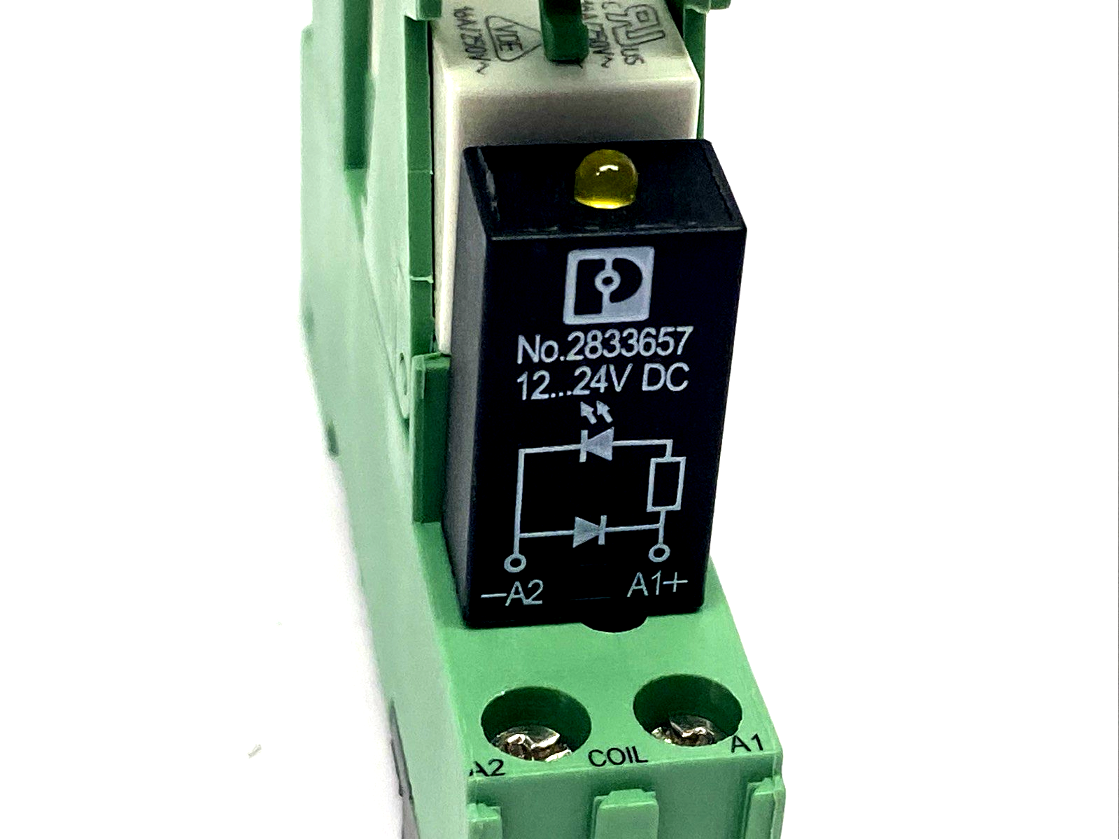 PR1-BSC3/2X21,REL-MR- 24DC/21HC | Phoenix Contact REL-MR- 24DC/21HC Relay 2961312 PR1-BSC3/2X21 Base 2833521 - Used - Maverick Industrial Sales