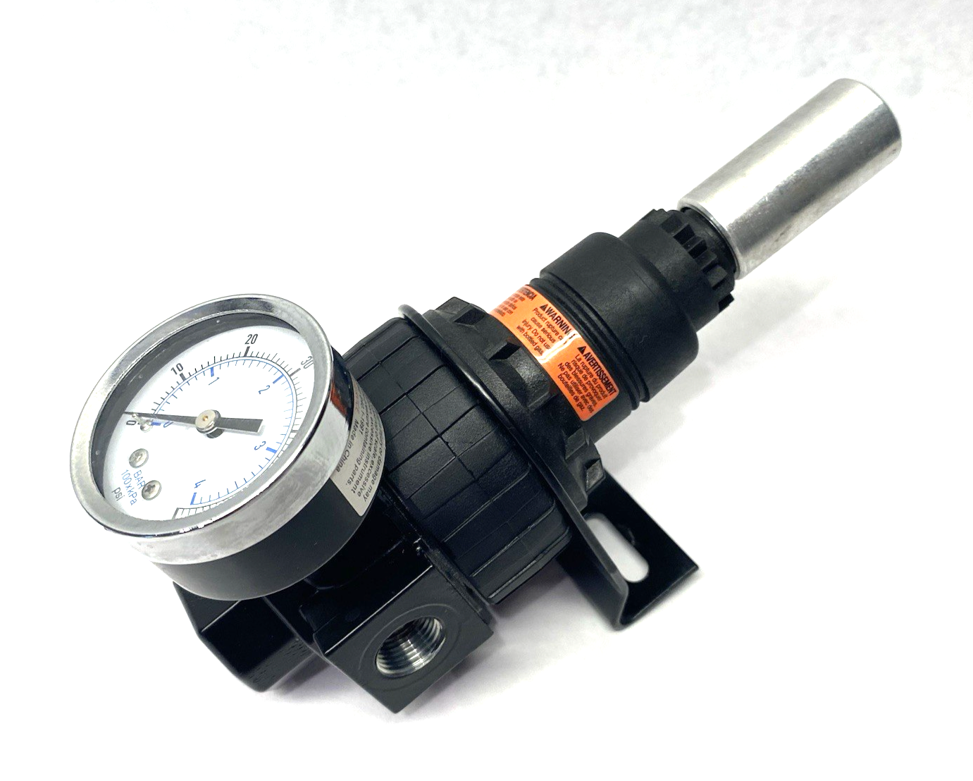 Parker 06R217NC Compact Regulator, 1/4" Ports, w/ Gauge - Maverick Industrial Sales