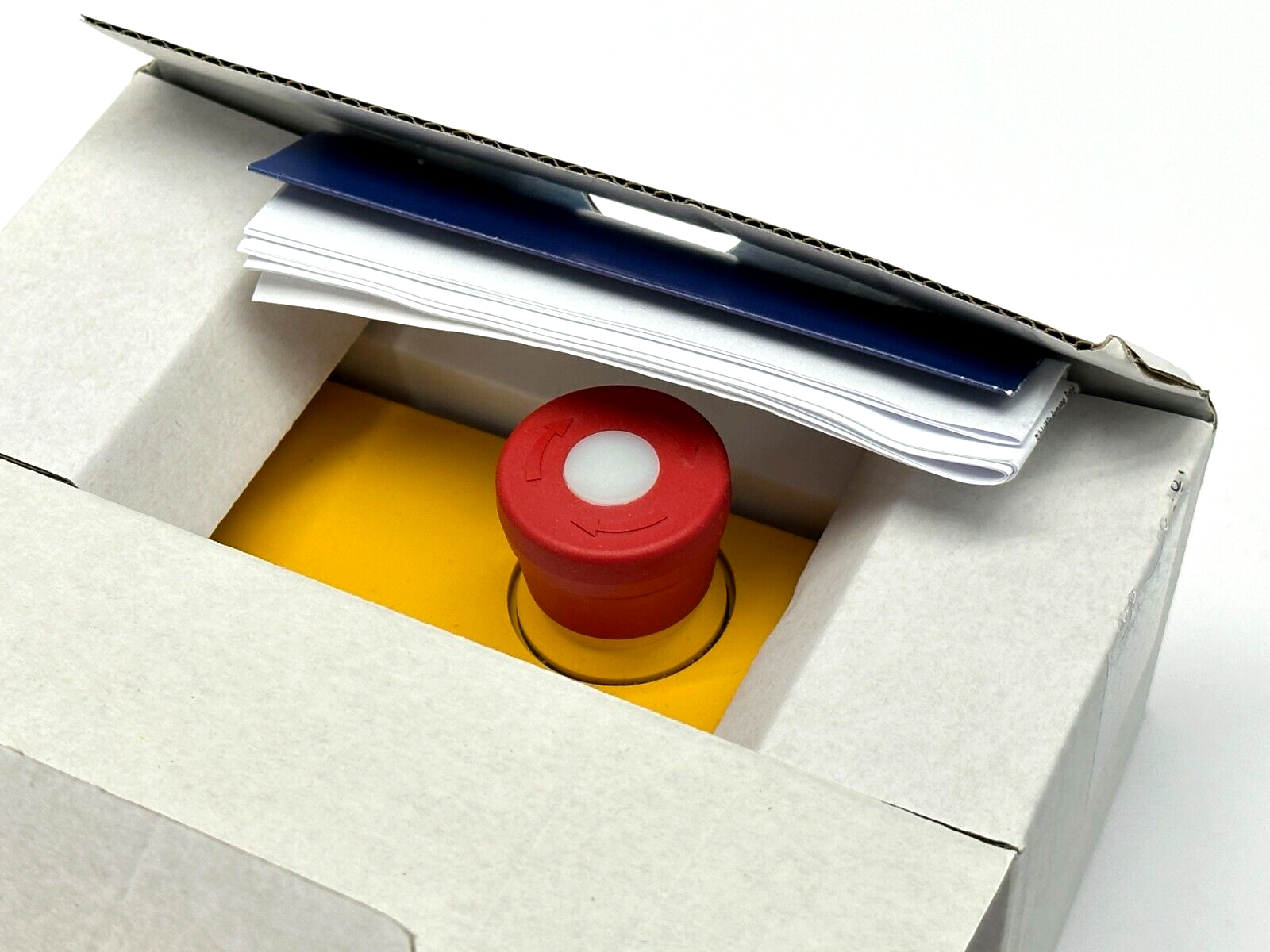 Bihl+Wiedemann BW2529 AS-i E-stop Button Module Lighted Red/Green - New – Open box - Maverick Industrial Sales