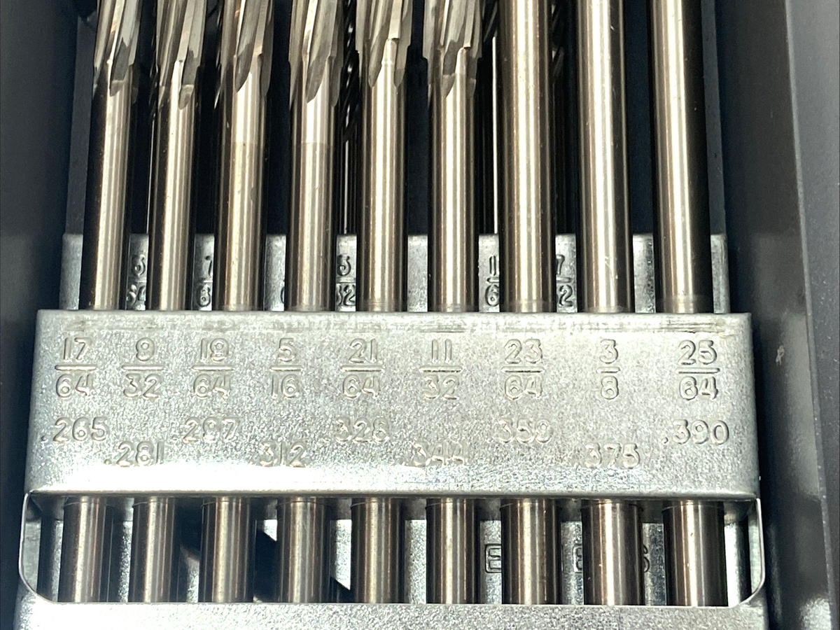 Cleveland C00964 Chucking Reamer Set HSS 1/16" to 1/2", SET OF 29 - Maverick Industrial Sales