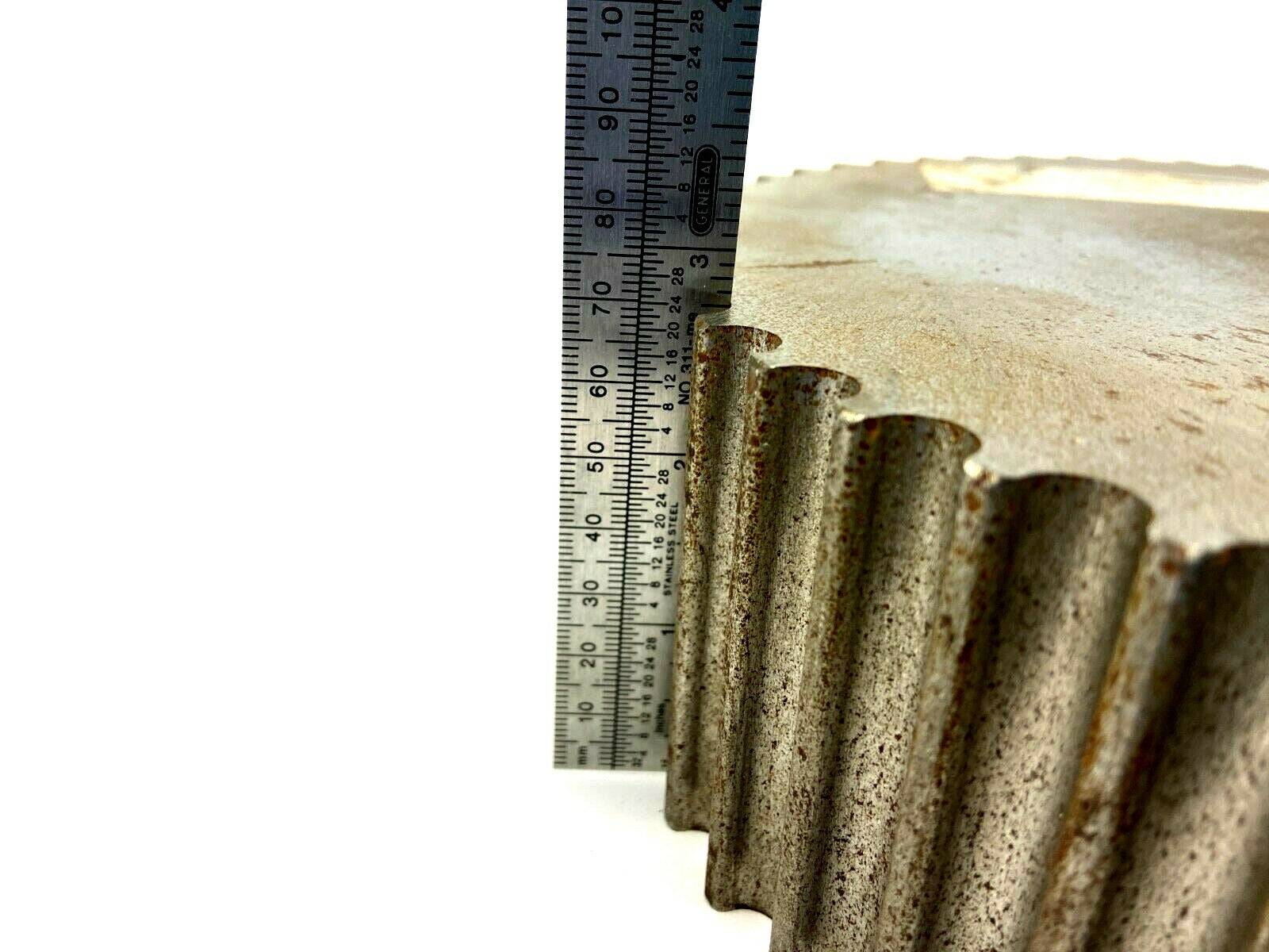 HTD P54-M14-55 Belt Sprocket Steel 9-5/8" Dia 2-3/4" Width 2-7/8" x 2-5/8" Bore - Maverick Industrial Sales