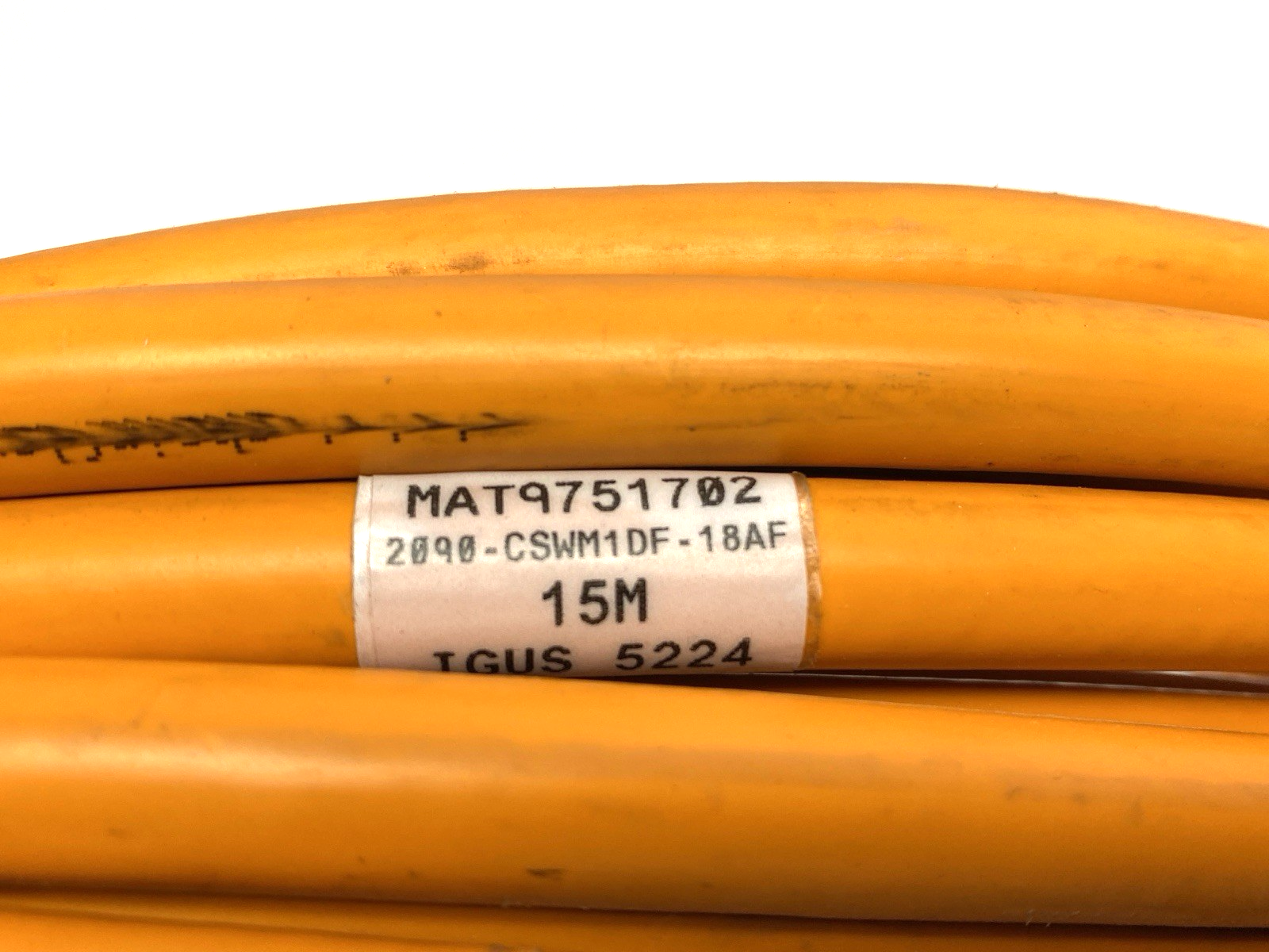 MAT9751701 | Igus Single Ended Readycable Servo Hybrid Cable 15m - Used - Maverick Industrial Sales
