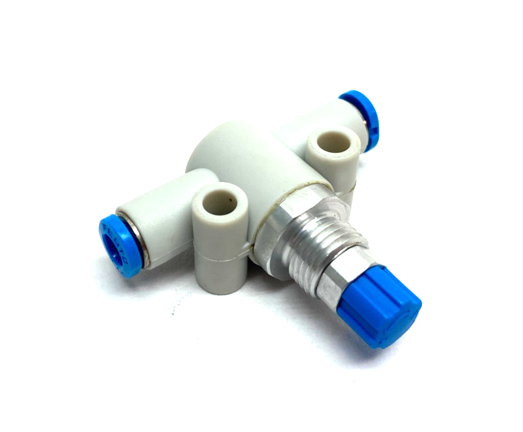 Festo GR-QS-4 One-Way Flow Control Valve 4mm OD Tube 193967 - Maverick Industrial Sales