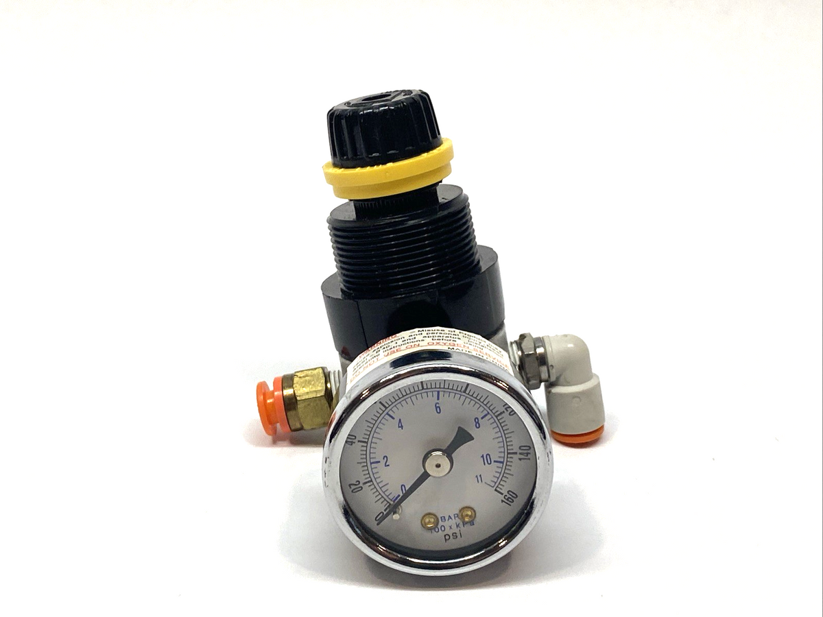 Monnier 101-3000-1 Pneumatic Regulator w/ Gauge - Maverick Industrial Sales