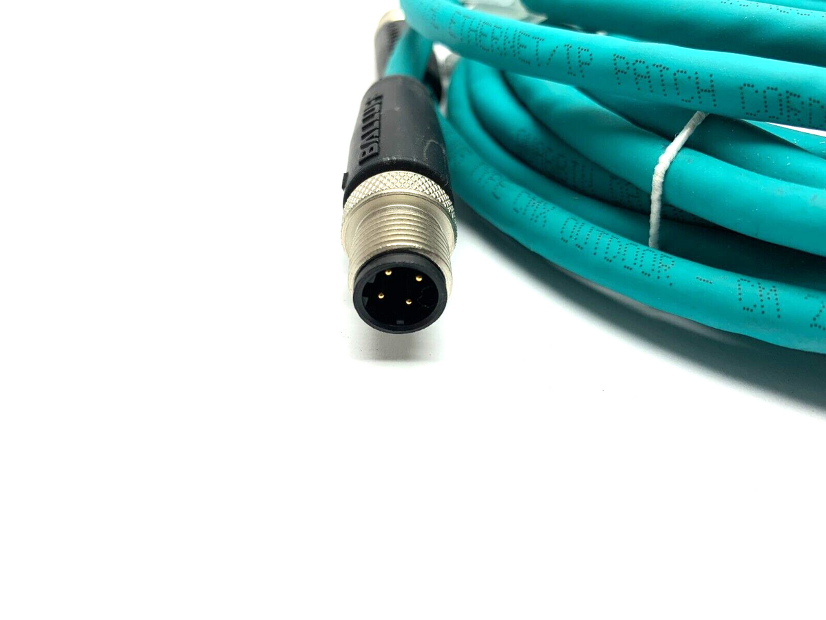 BCC09NP | Balluff Ethernet/Profinet Cable D-Coded BCC M414-M414-6D-338-ES64N9-050 - New – Open box - Maverick Industrial Sales