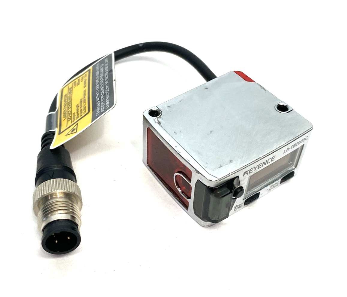 LR-TB2000C | Keyence All-Purpose Class 2 Laser Sensor, Detection Distance 2 m - Used - Maverick Industrial Sales