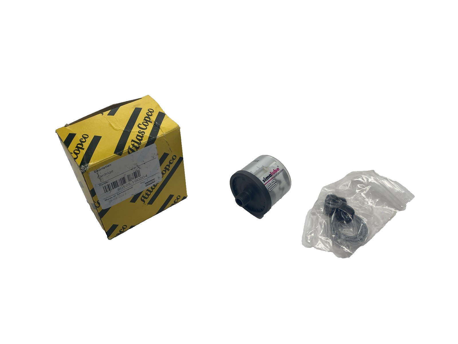 Atlas Copco 80505.100004 Grease Cartridge/Cardrige 30mL 80505 100004 - Maverick Industrial Sales